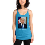 Load image into Gallery viewer, Trump Miss Me Yet Women&#39;s Racerback Tank
